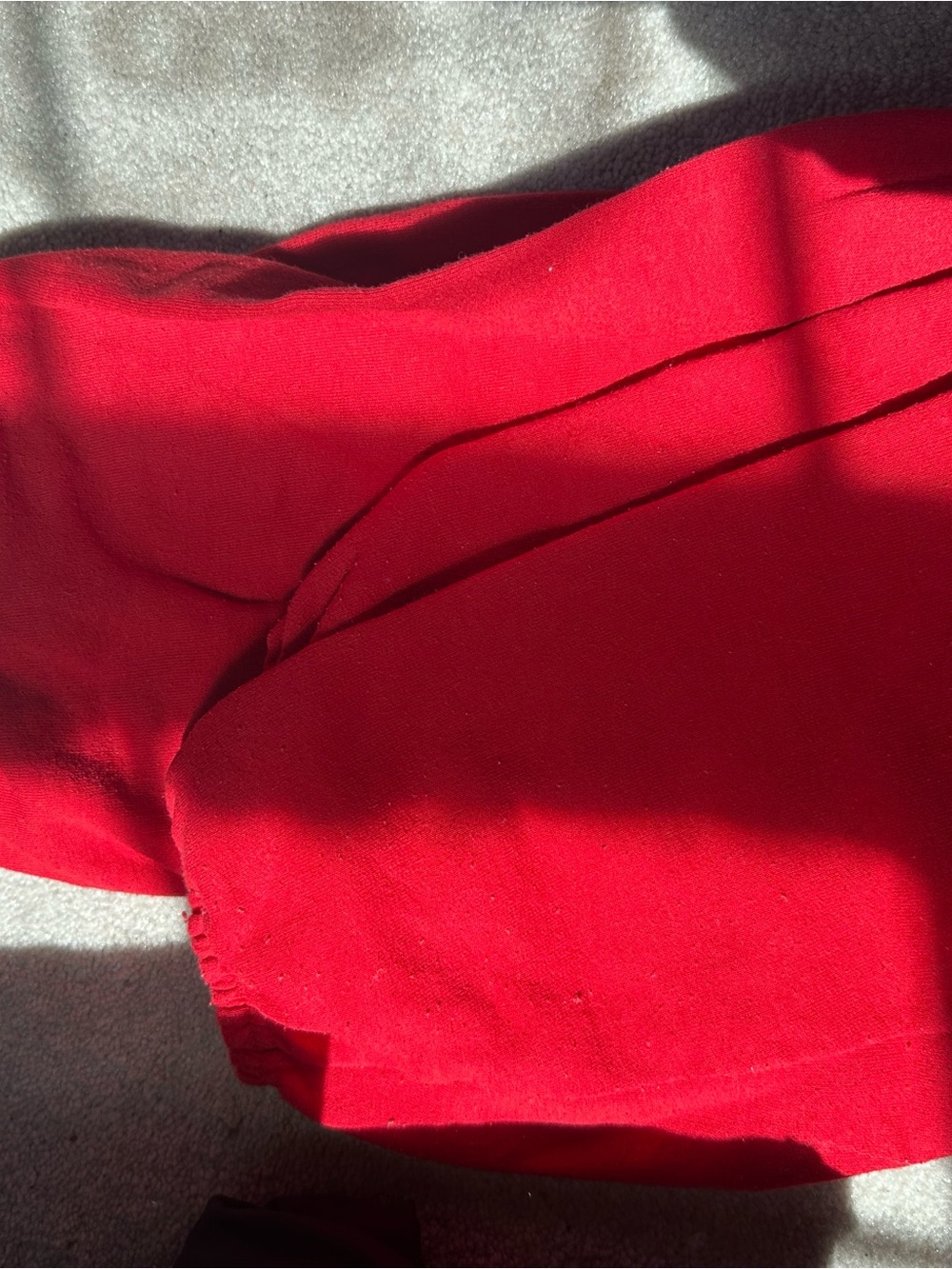 Red Fleece Sweatpants